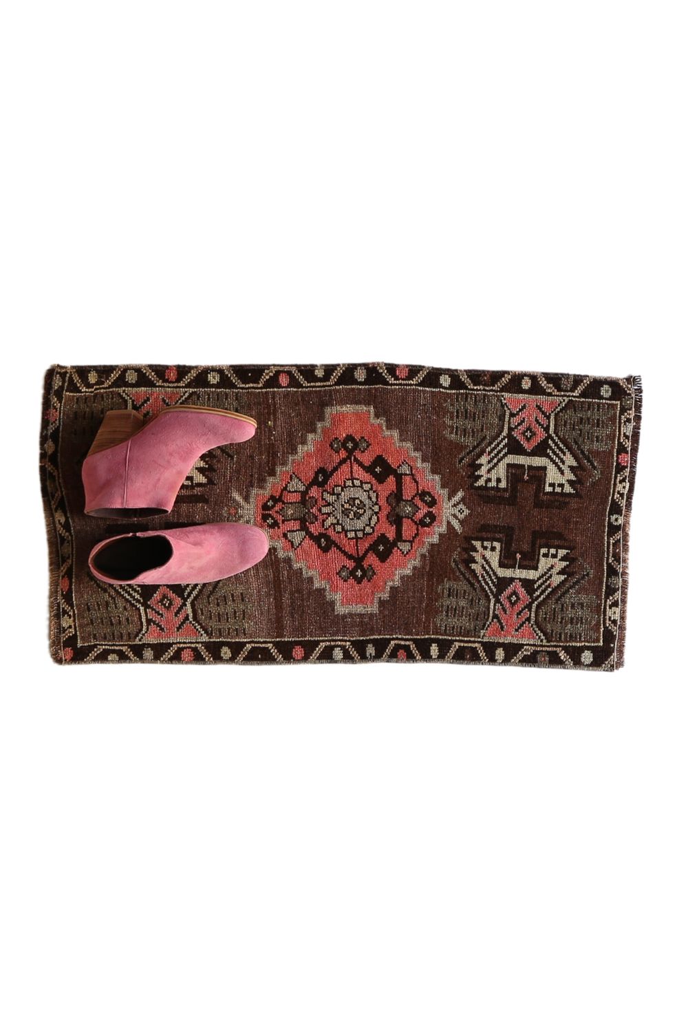 No. 1604 Mini Turkish Vintage Rug - 1'5