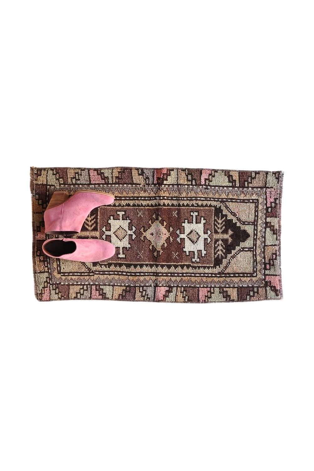 No. 1607 Mini Vintage Rug - 1'7