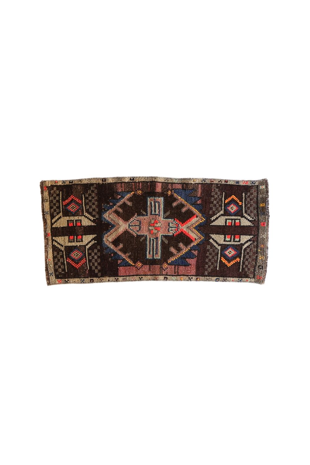 No. 1610 Mini Turkish Vintage Rug - 1'5