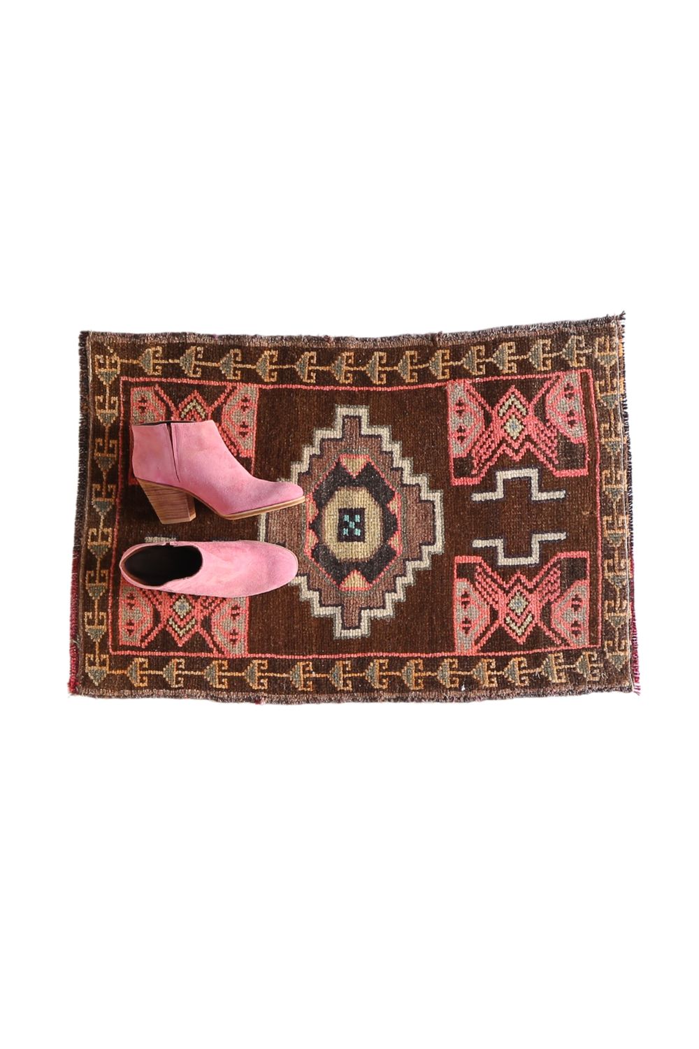 No. 1614 Mini Turkish Vintage Rug - 1'9