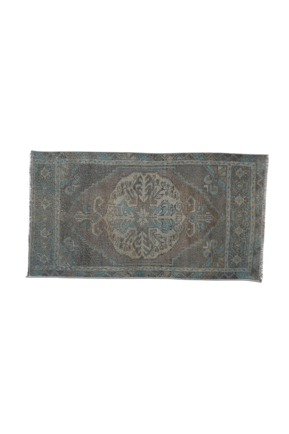 No. 1655 Mini Turkish Vintage Rug - 1'6