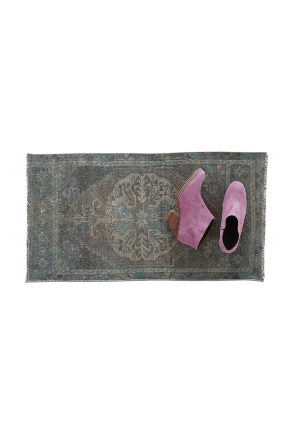 No. 1655 Mini Turkish Vintage Rug - 1'6