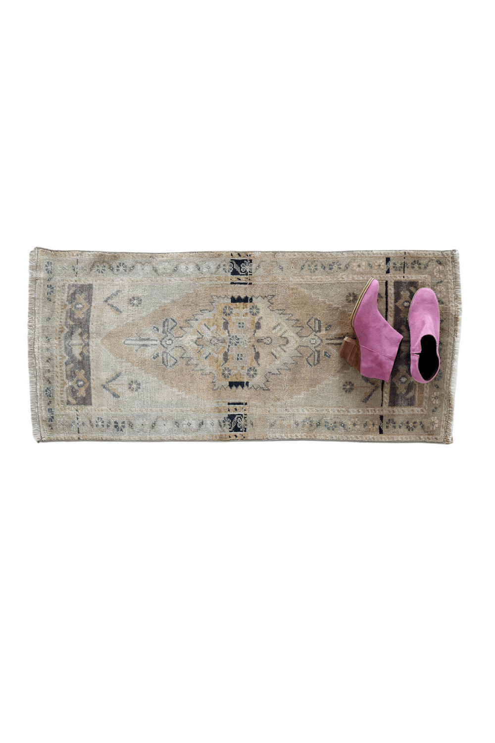 No. 1657 Mini Turkish Vintage Rug - 1'9