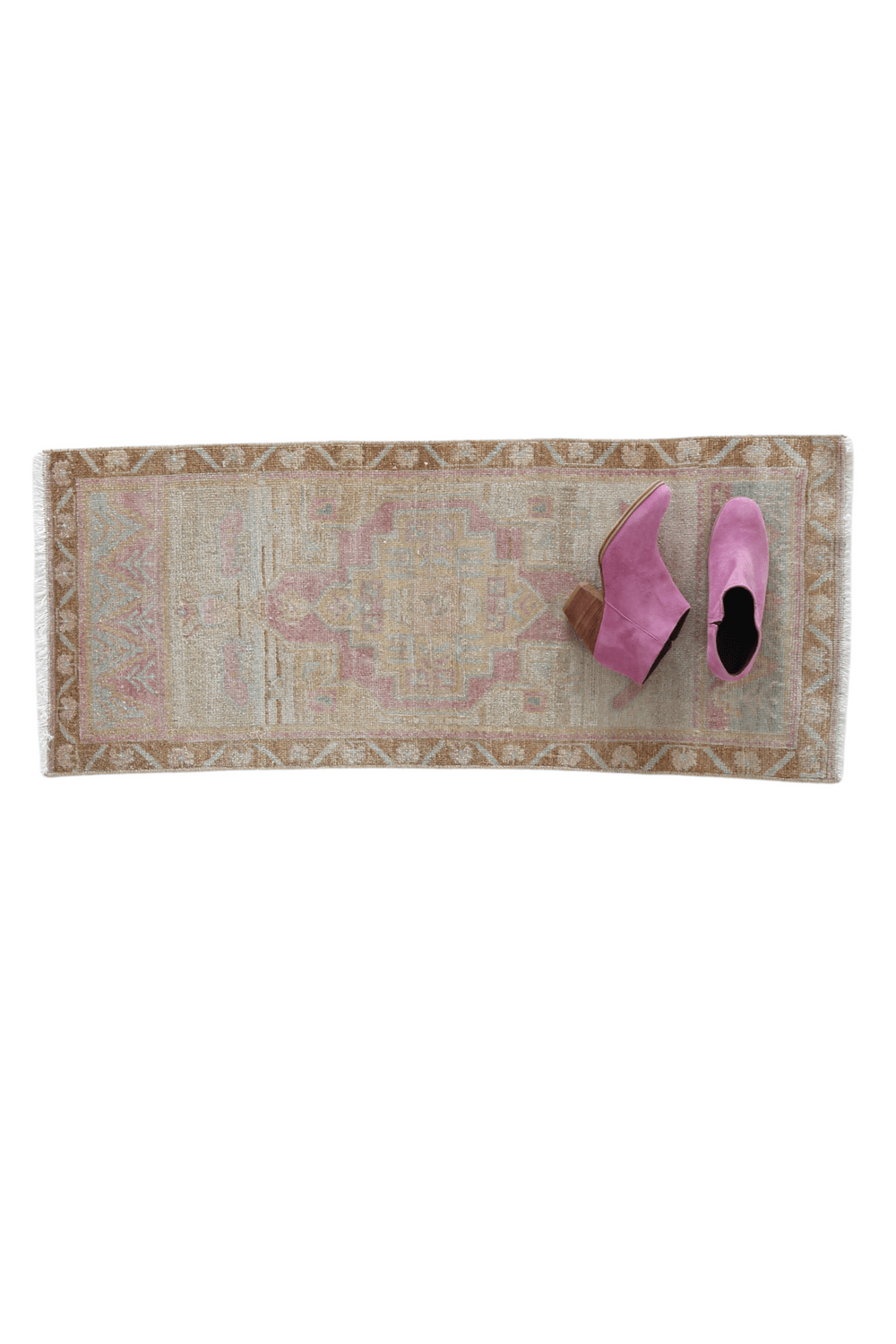 No. 1663 Mini Turkish Vintage Rug - 1'6