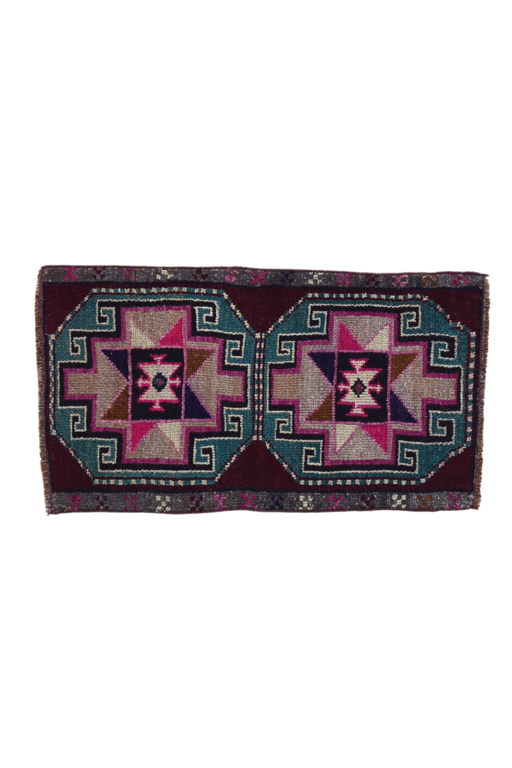 No. 1706 Mini Turkish Vintage Rug - 1'7.5