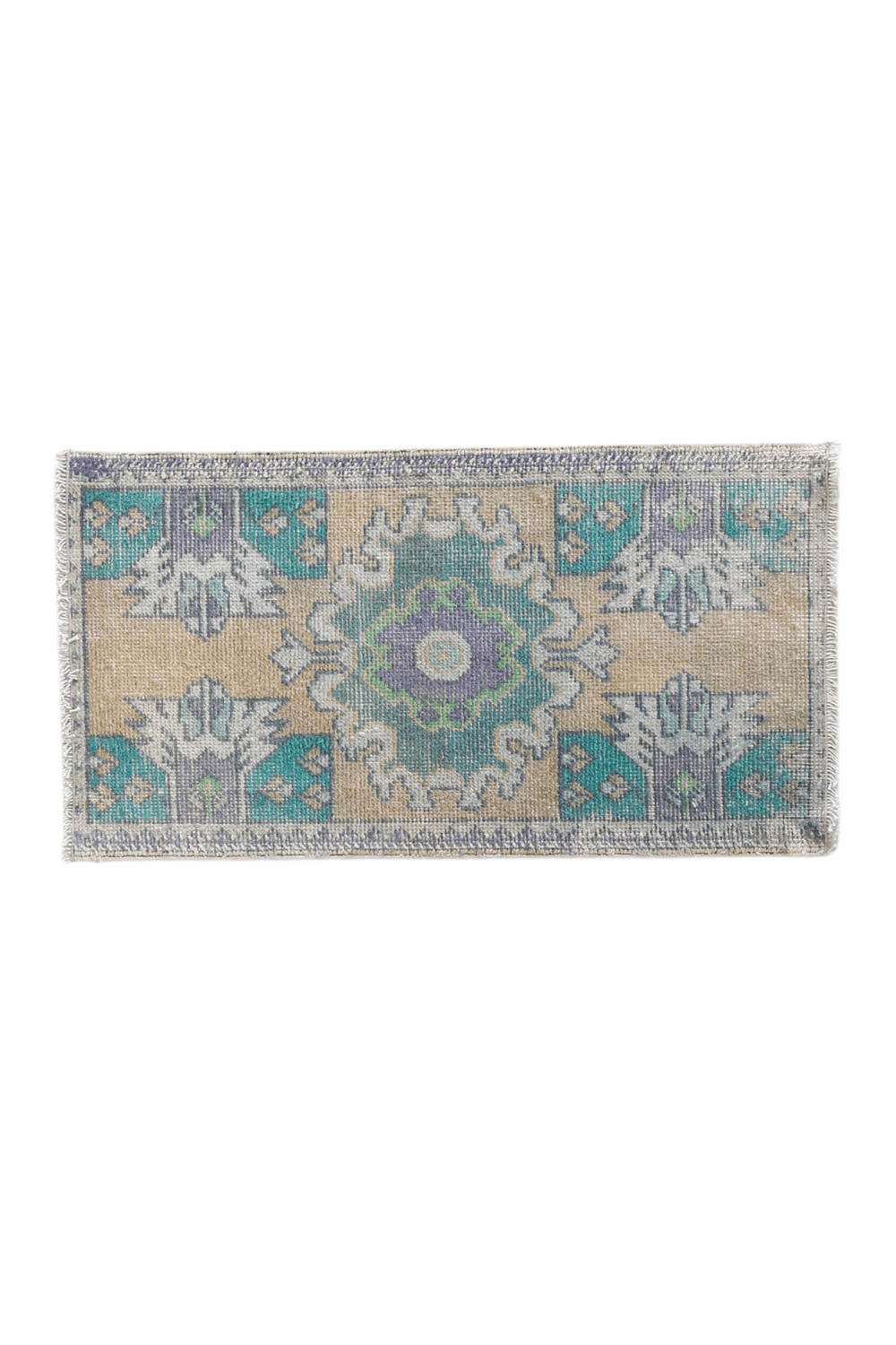 No. 1708 Mini Turkish Vintage Rug - 1'7