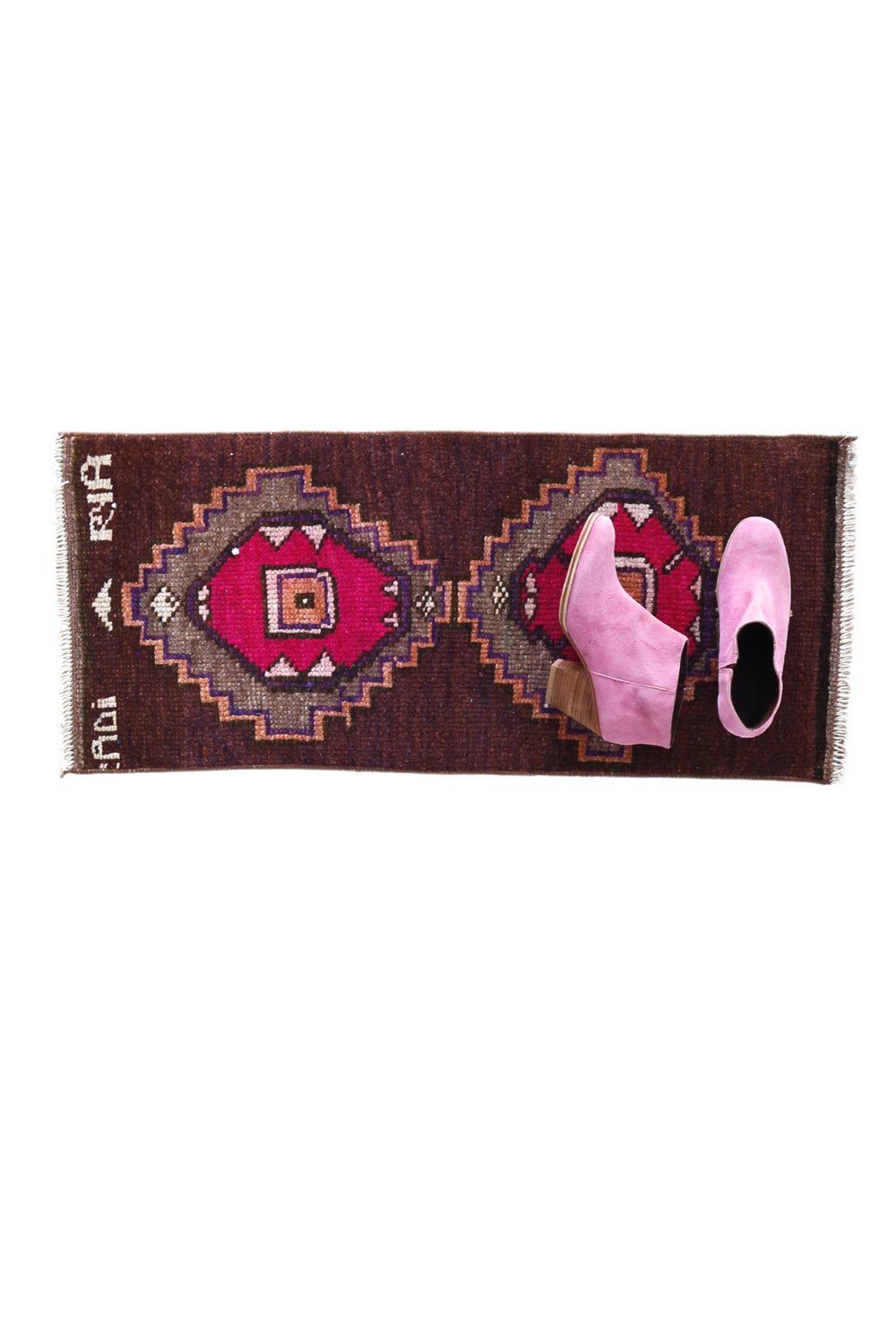 No. 1709 Mini Turkish Vintage Rug - 1'4