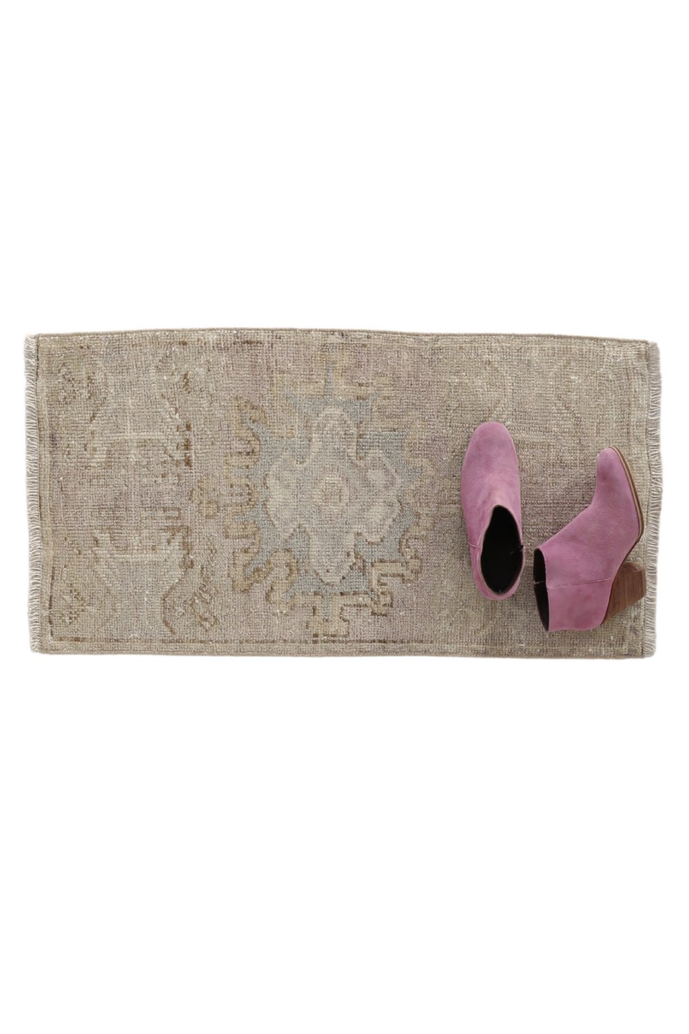 No. 1714 Mini Turkish Vintage Rug - 1'7