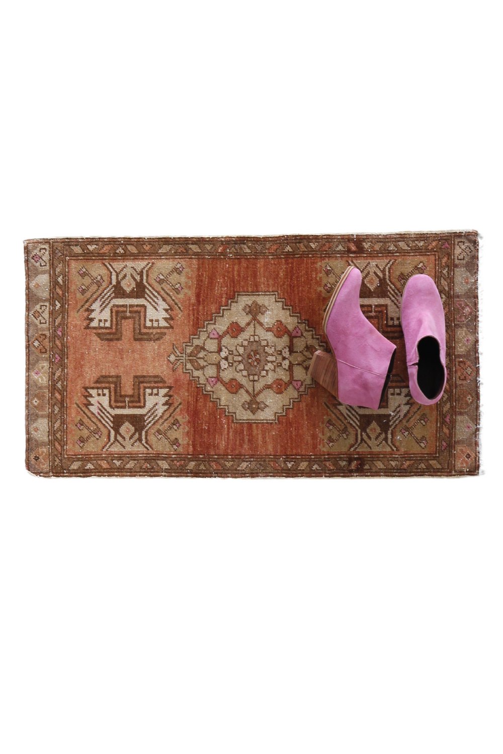 No. 1715 Mini Turkish Vintage Rug - 1'7