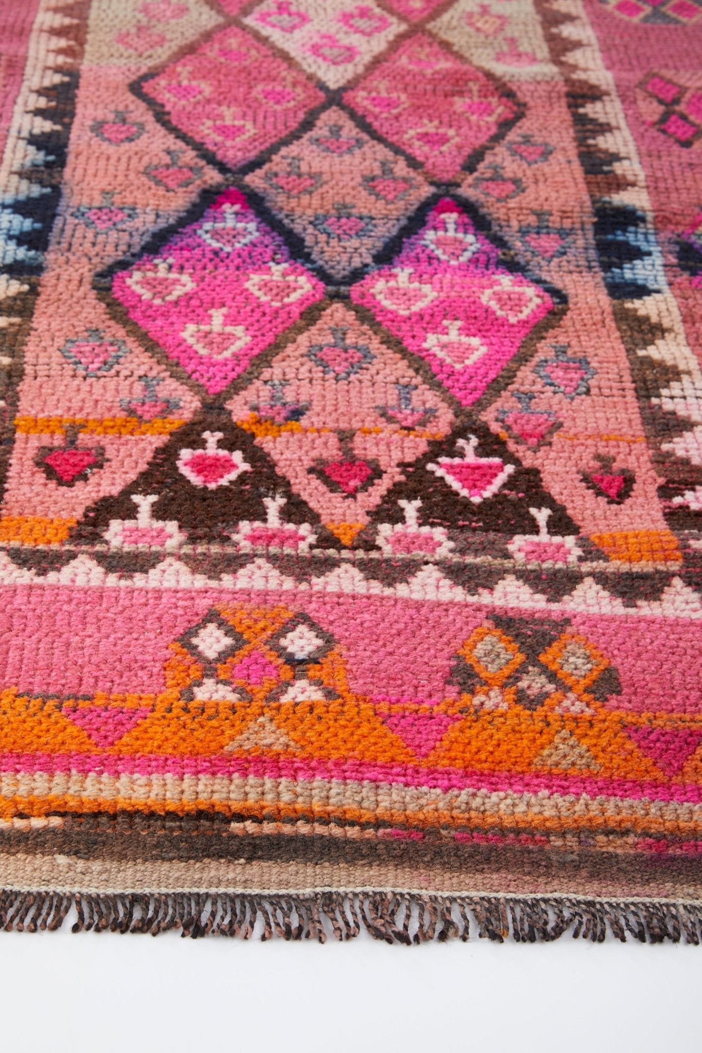 'Phoebe' Vintage Turkish Runner - 2'8'' x 9'3'' - Canary Lane