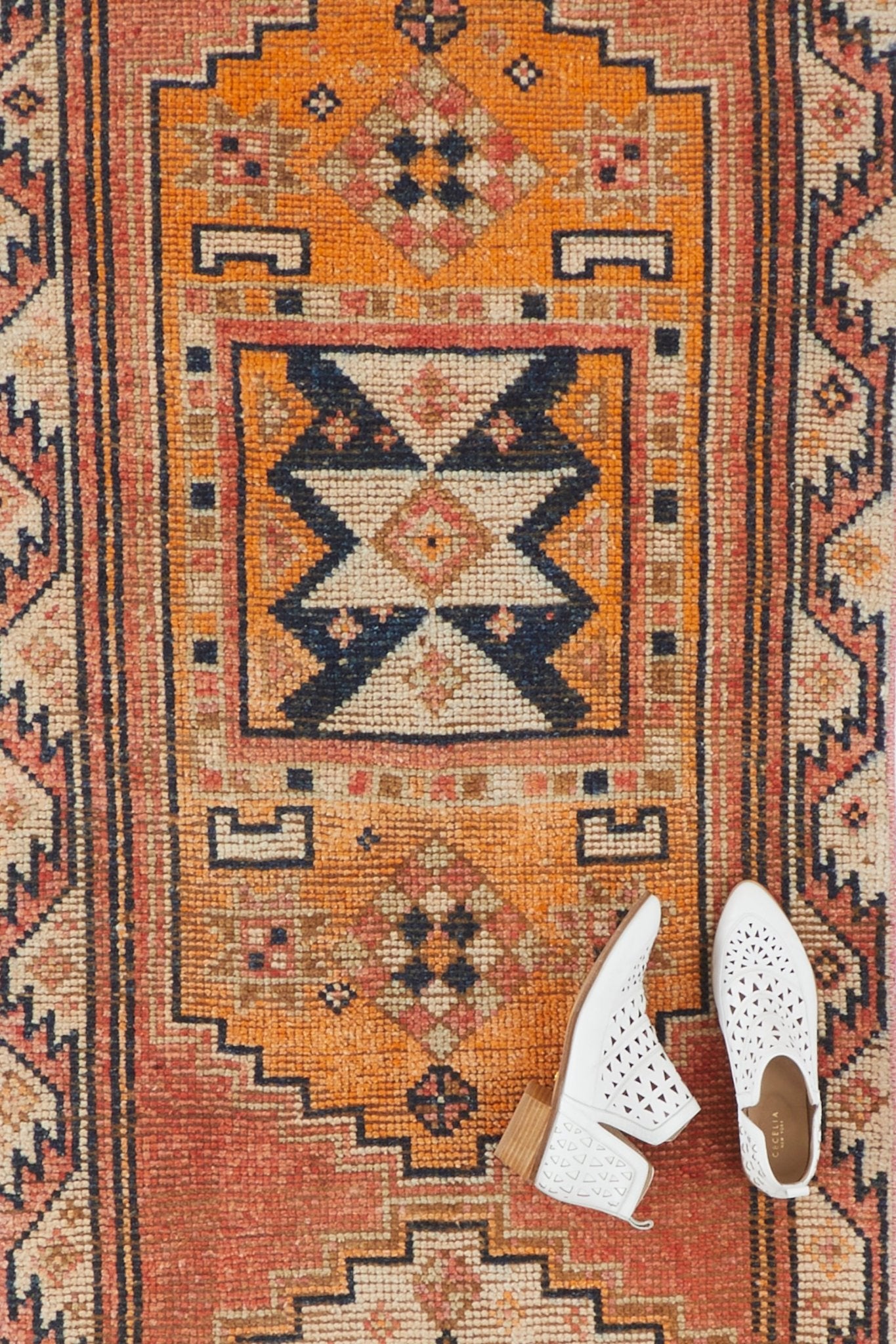'Santa Fe' Vintage Turkish Runner (ON HOLD) - 2'9'' x 12'3