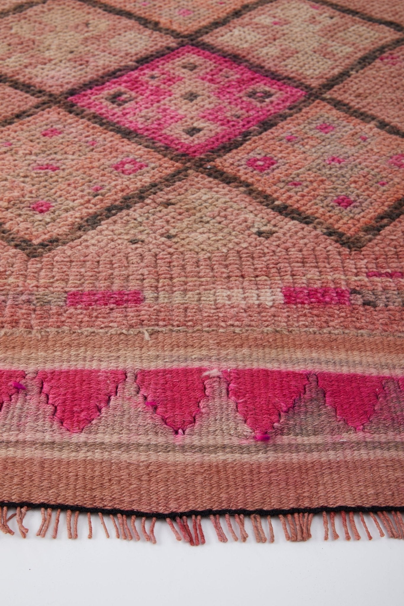 'Sasha' Vintage Turkish Runner - 2'7'' x 12'9'' - Canary Lane