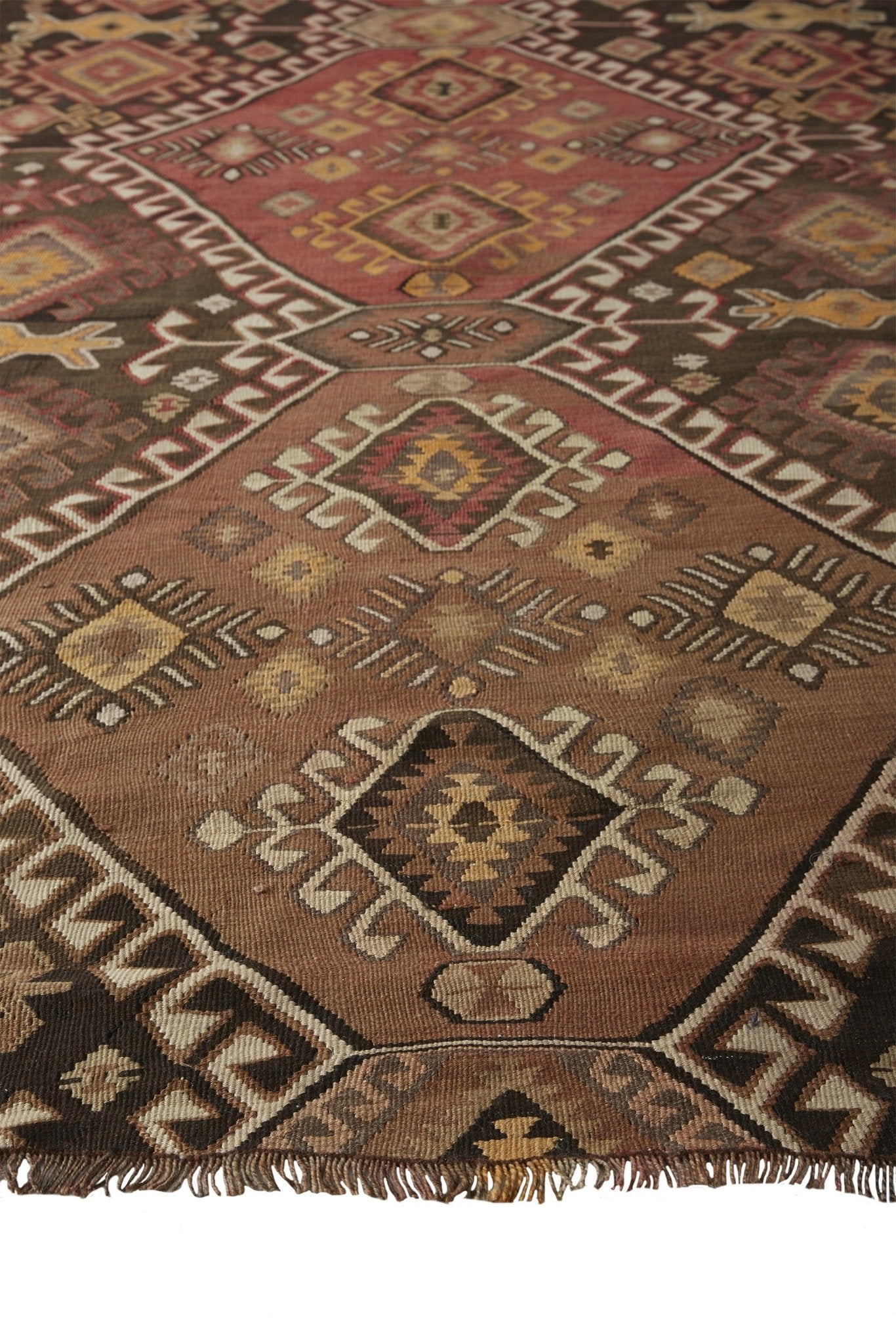 'Scarlet' Kilim - 5'9