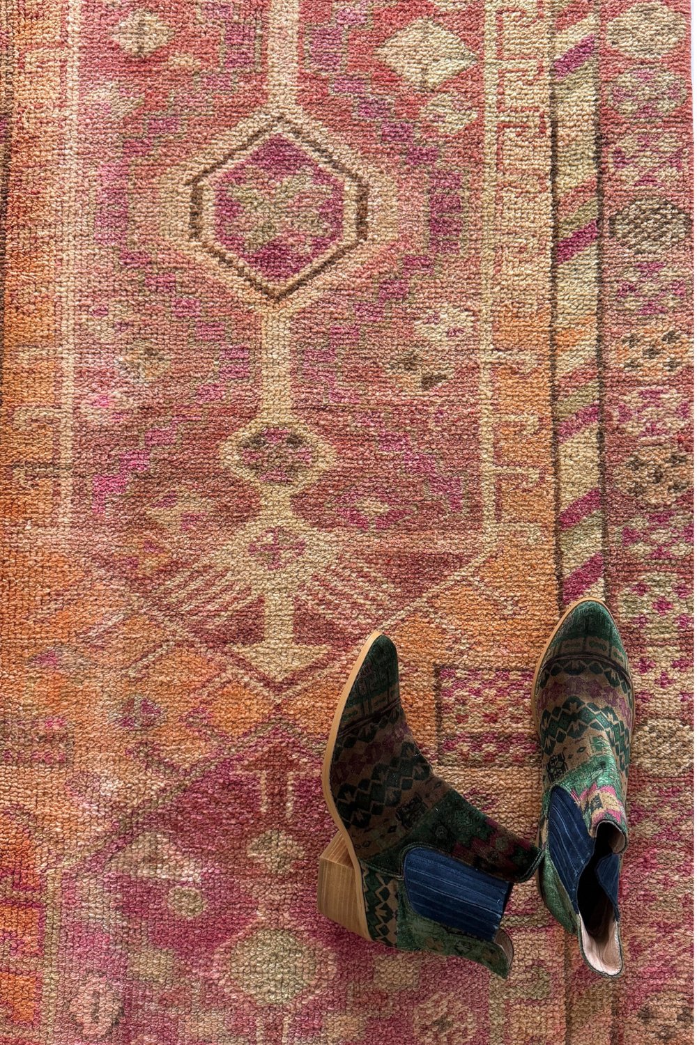 'Seaford' Vintage Turkish Runner - 2'8.5