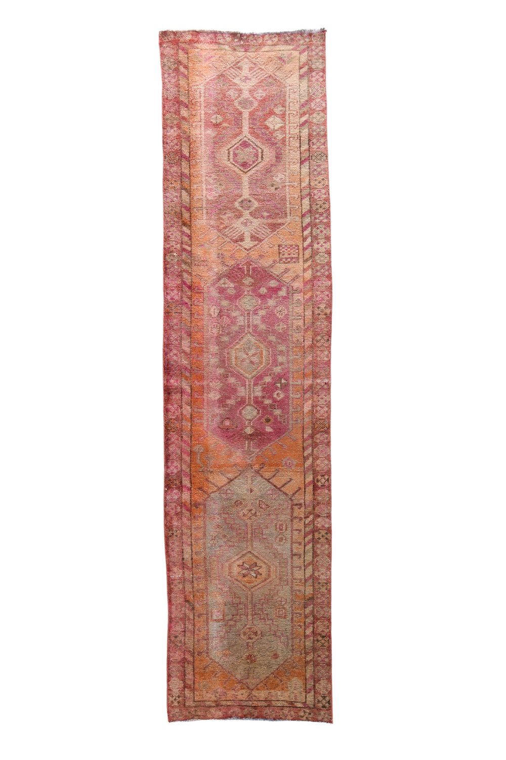 'Seaford' Vintage Turkish Runner - 2'8.5