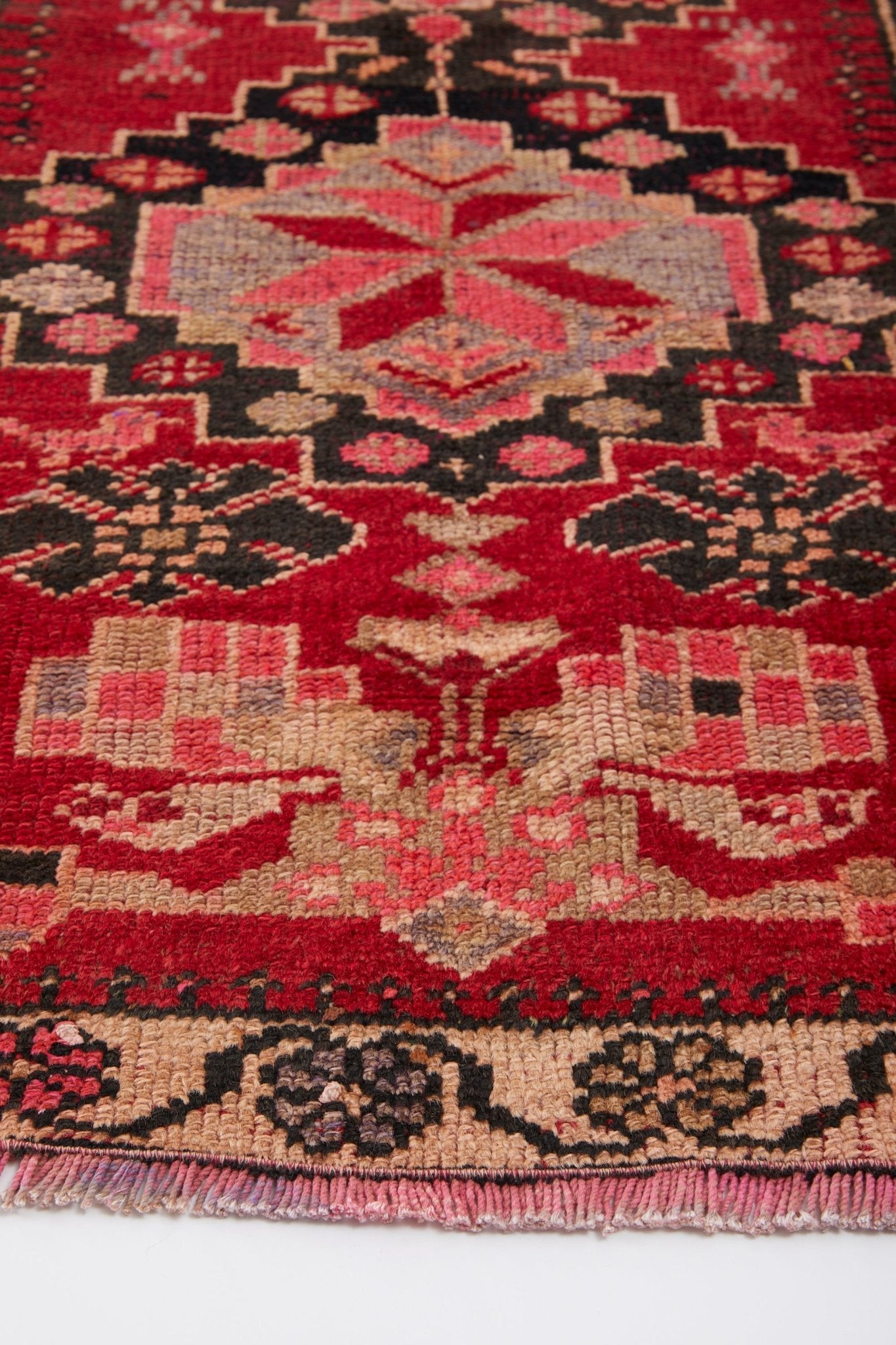 'Seville' Turkish Vintage Runner Rug - 2'3.5