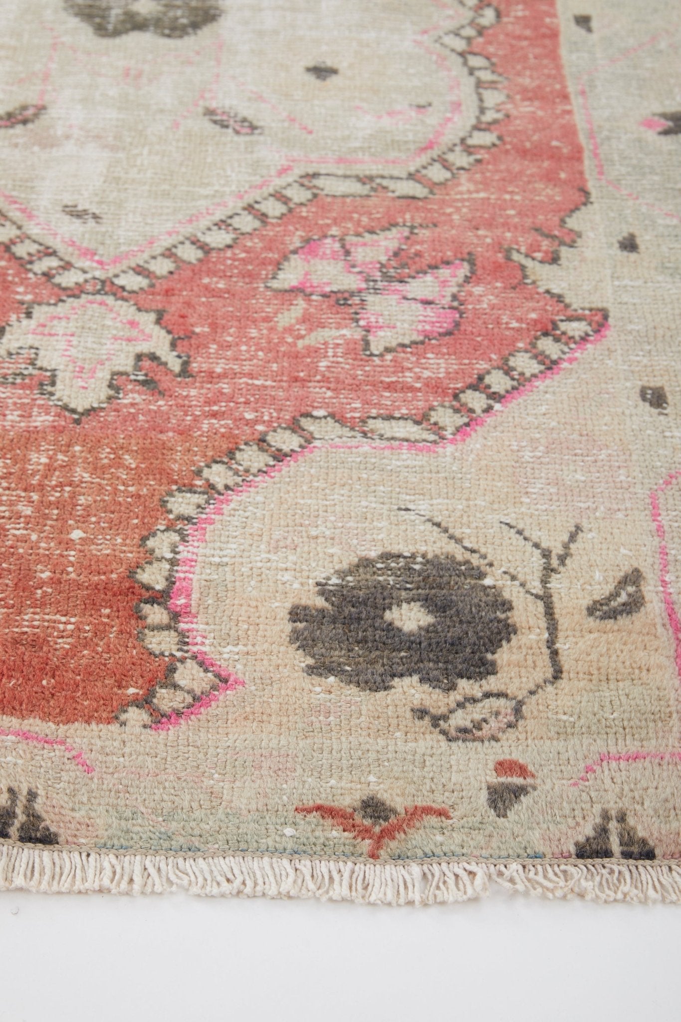 'Sierra' Vintage Turkish Rug - 2'11