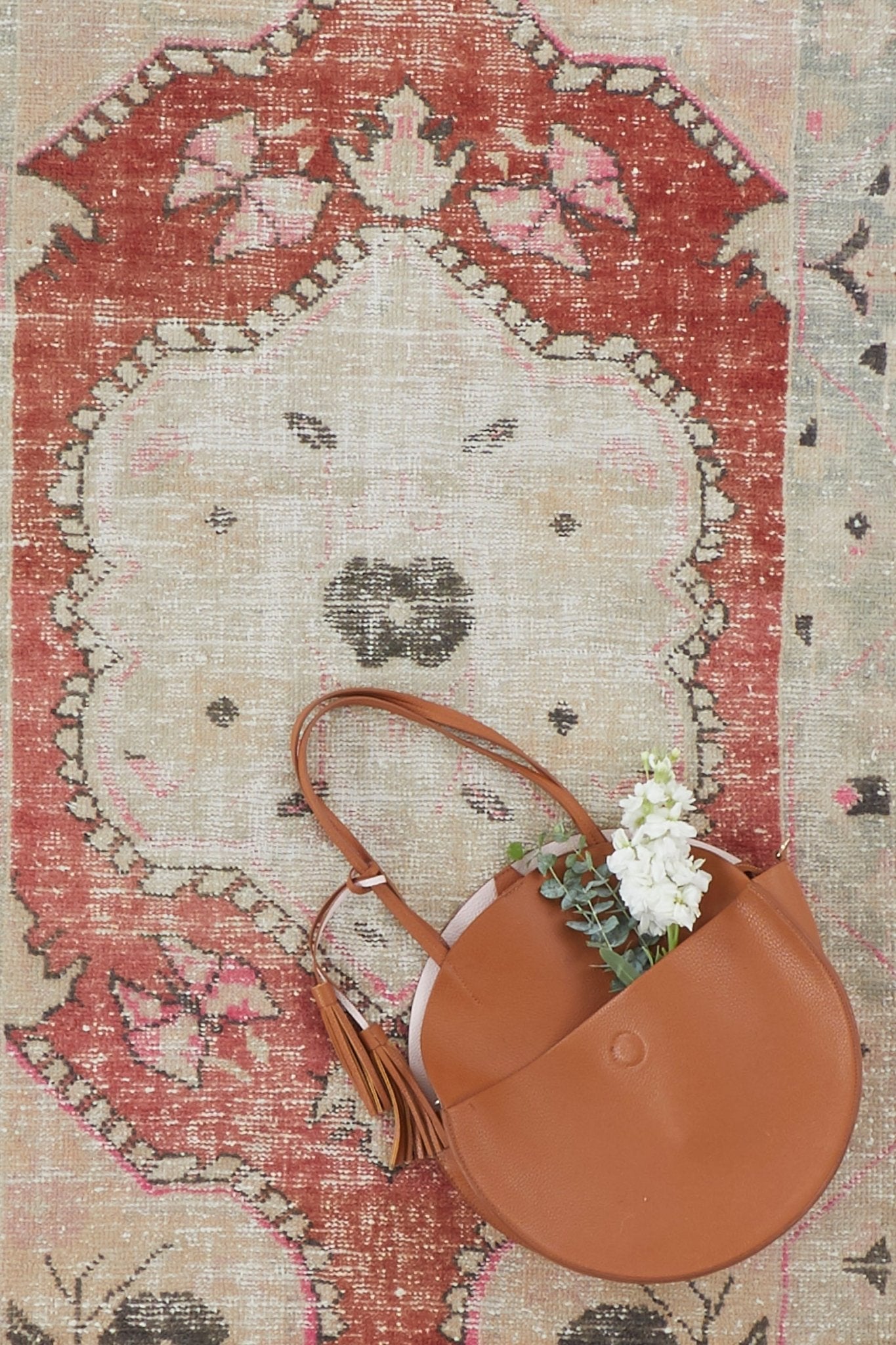 'Sierra' Vintage Turkish Rug - 2'11