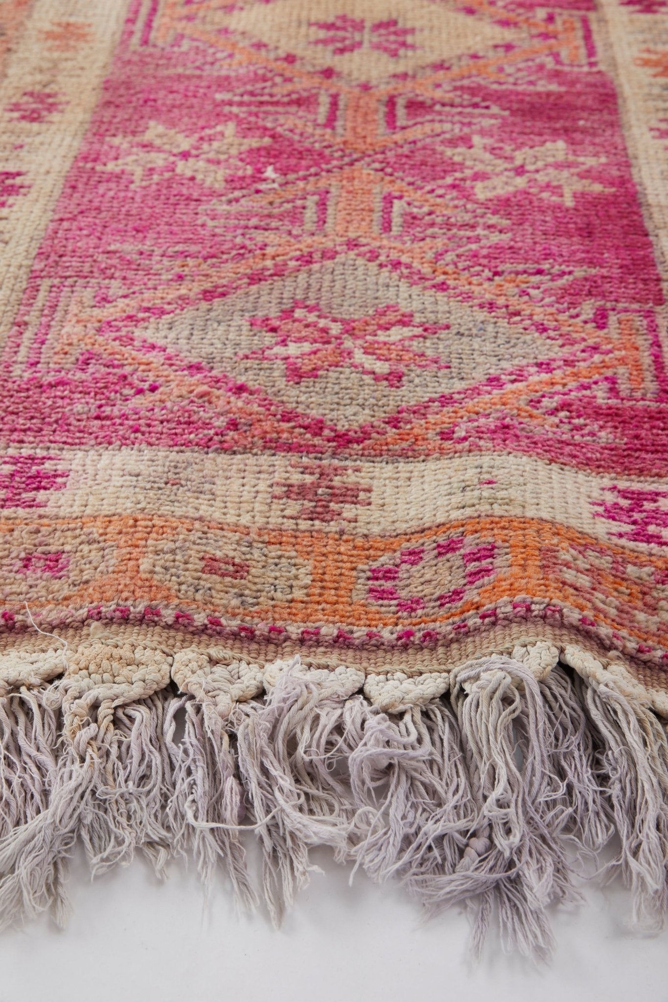 'Snapdragon' Ombré Vintage Turkish Runner - 2'10'' x 17'8