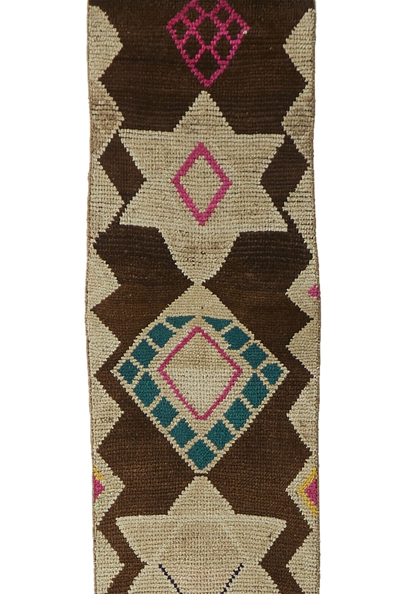 'Stellar’ Vintage Turkish Narrow Runner - 1'8