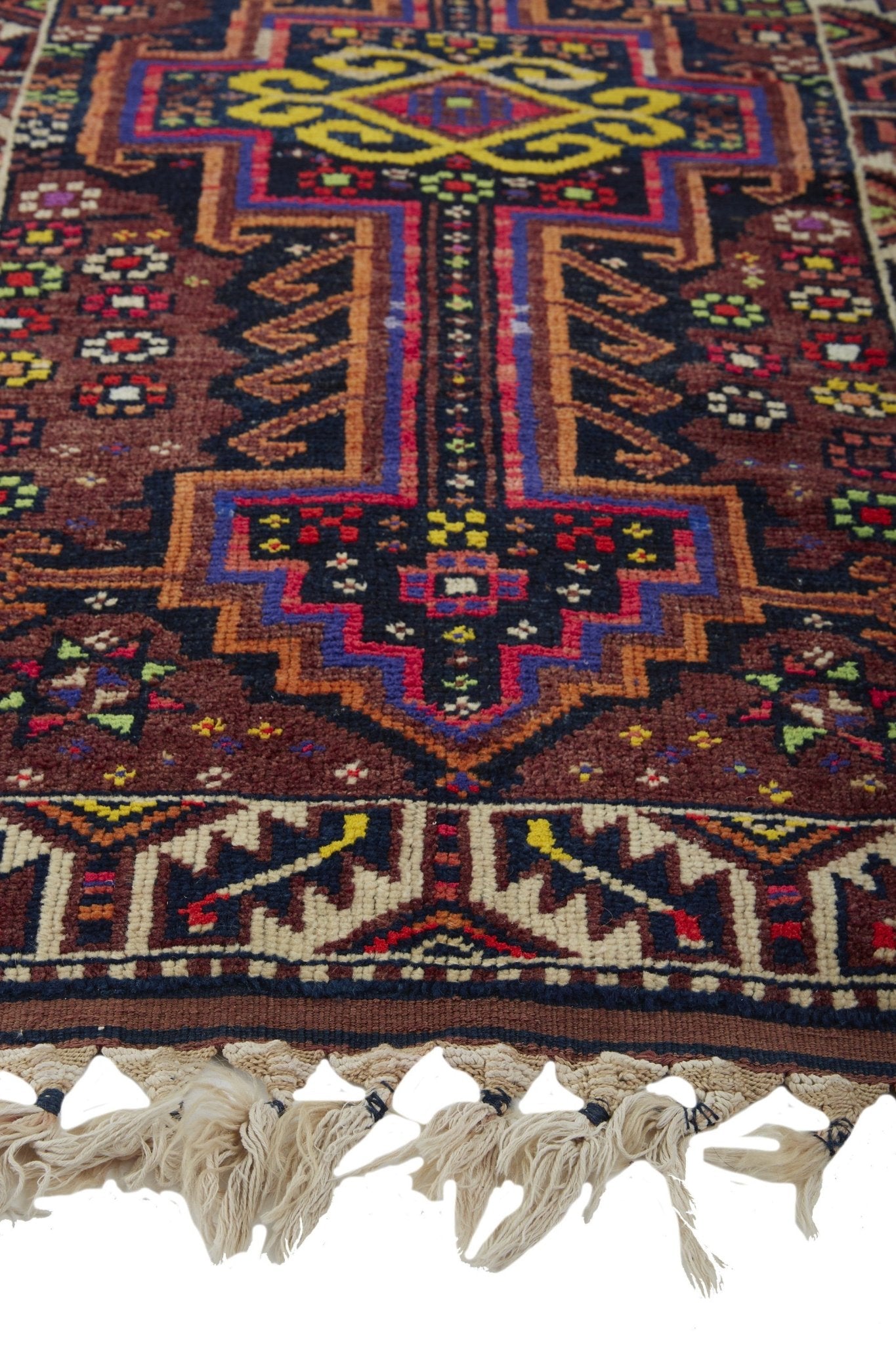 'Superbloom' Turkish Runner Rug - 3'4