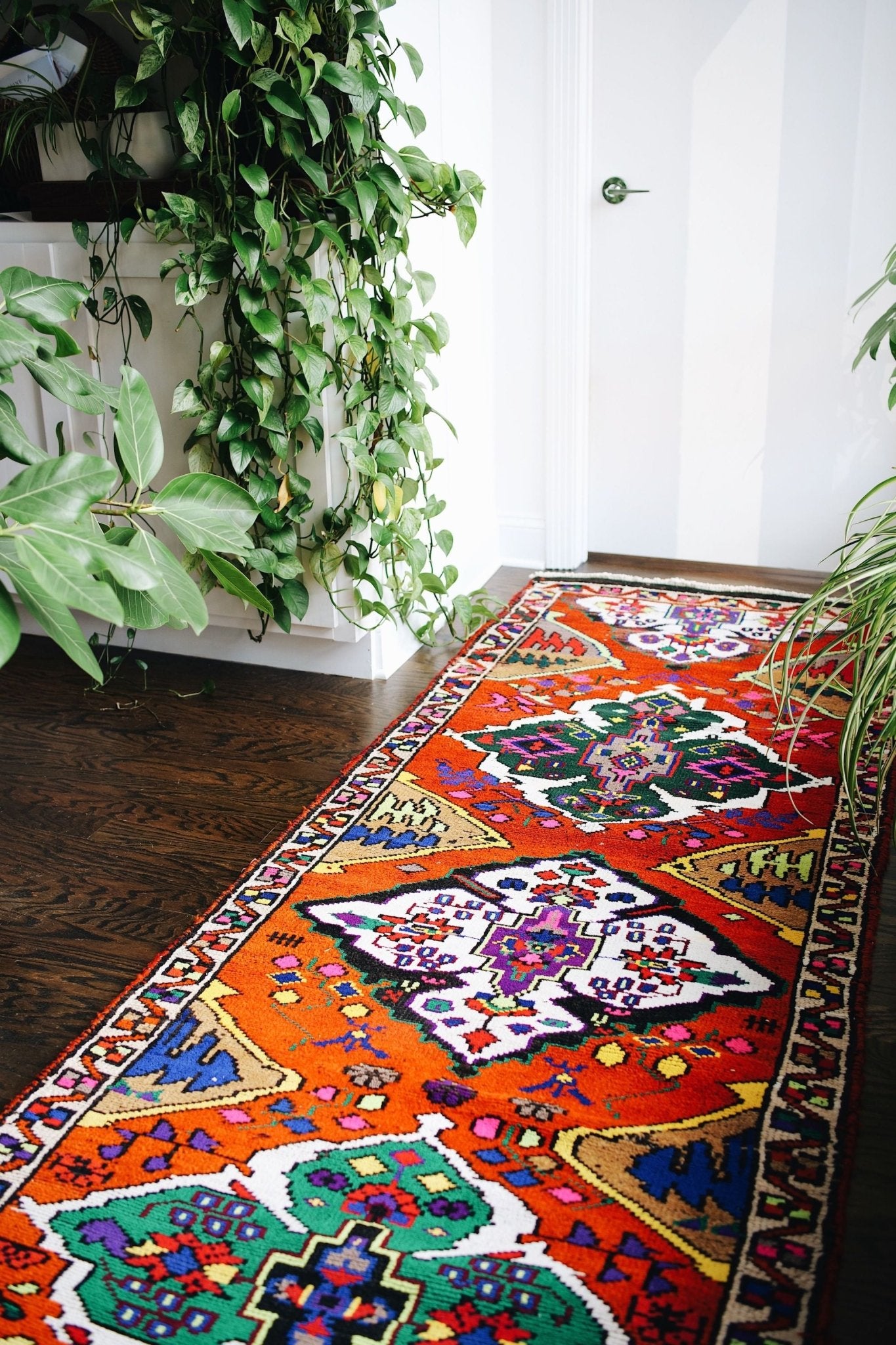 'Susie' Vintage Turkish Runner - 3'1.5