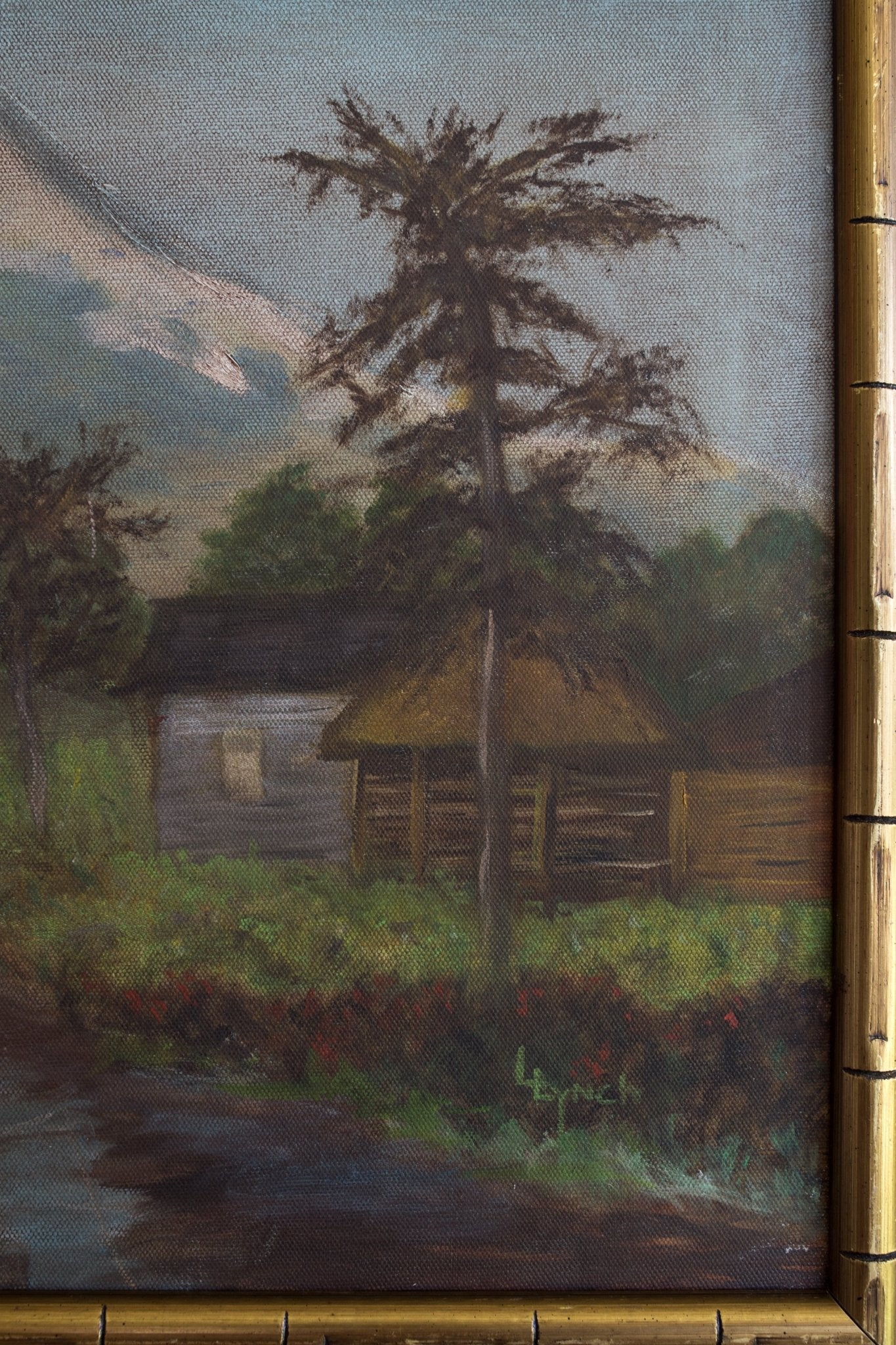 Vintage Painting No. 021 - Canary Lane