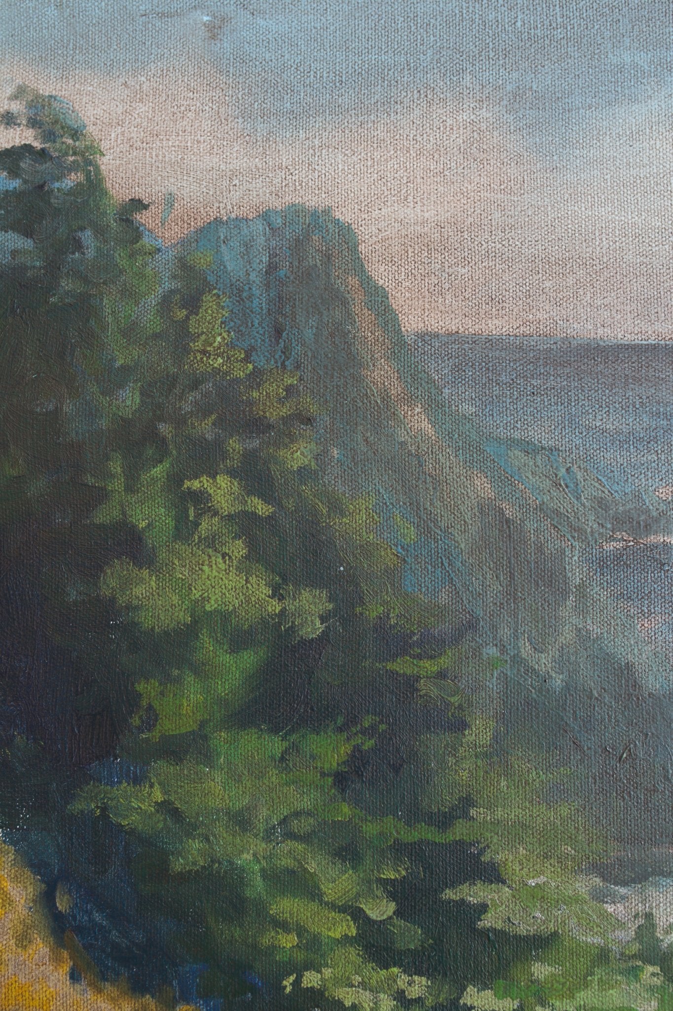 Vintage Painting No. 030 - Canary Lane