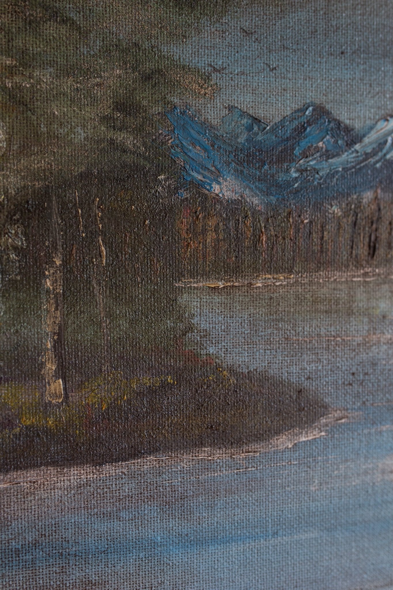 Vintage Painting No. 031 - Canary Lane
