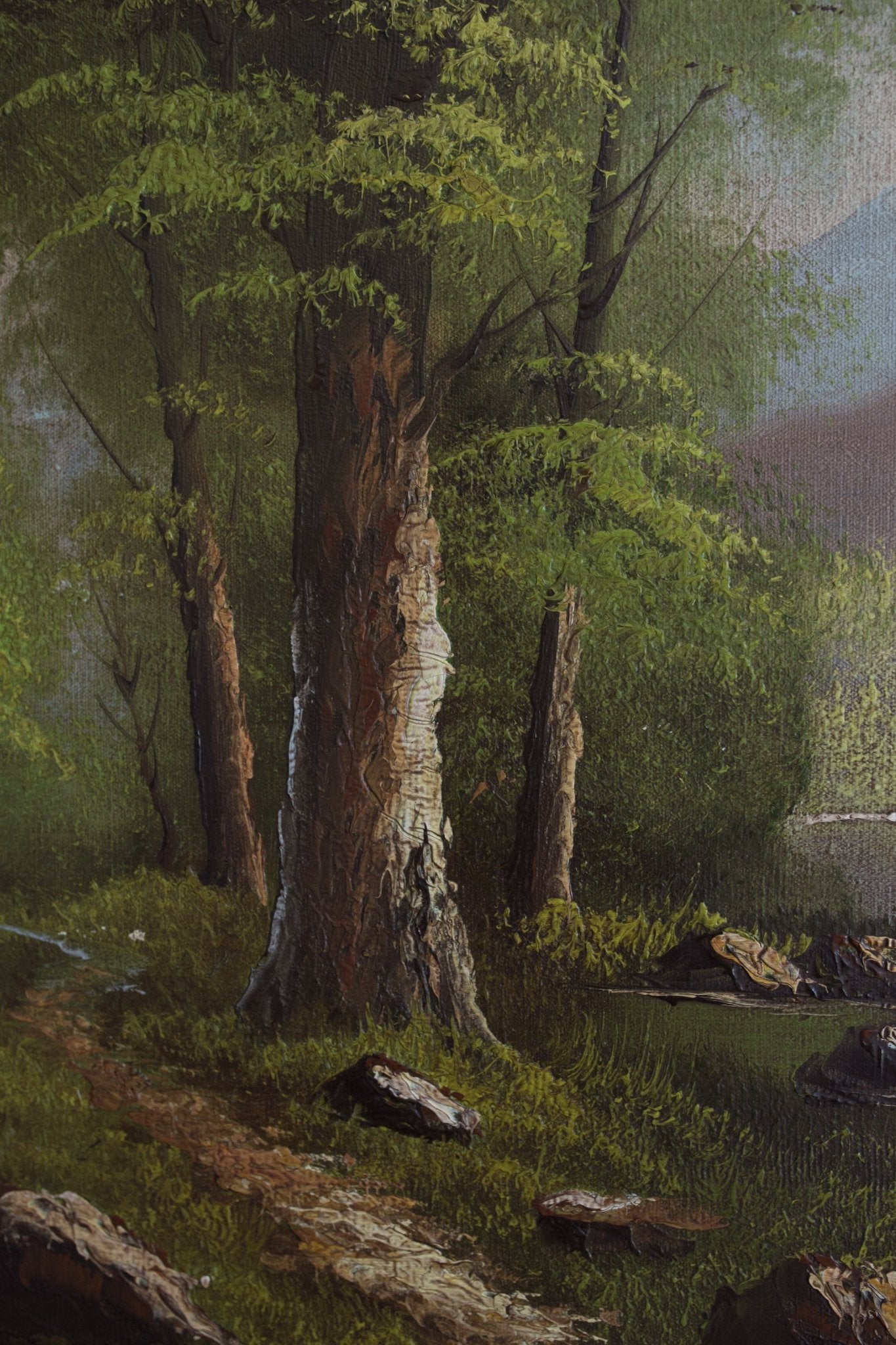Vintage Painting No. 034 - Canary Lane