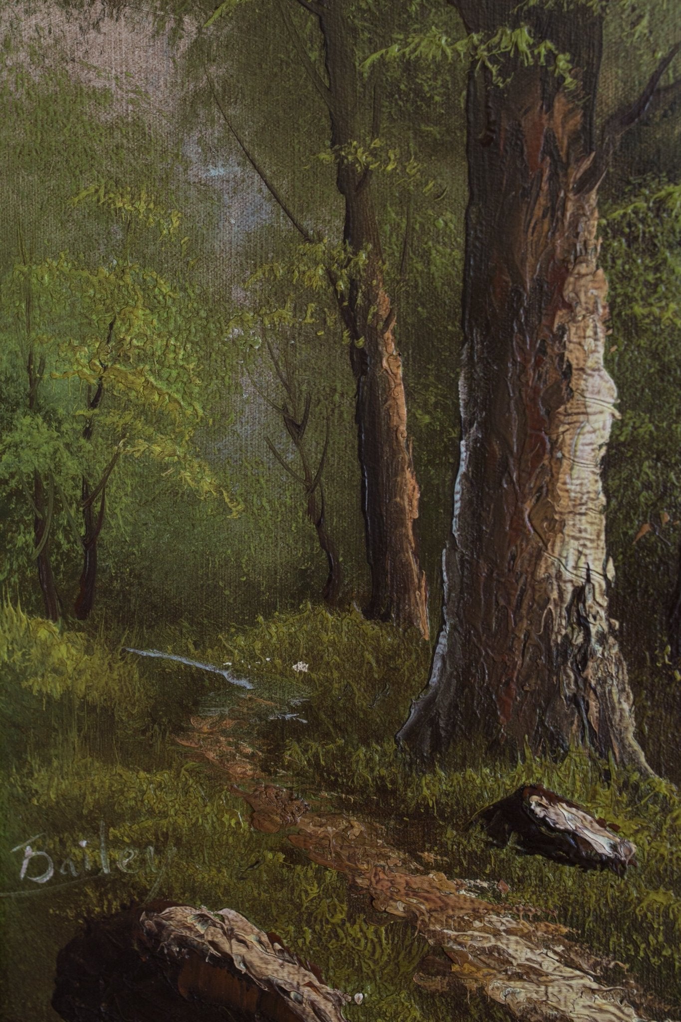 Vintage Painting No. 034 - Canary Lane