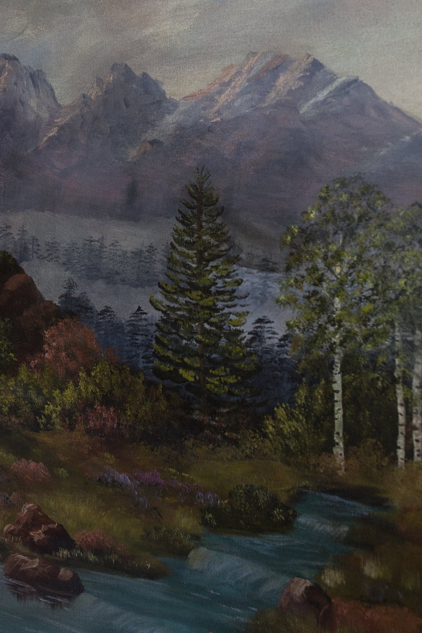 Vintage Painting No. 046 - Canary Lane