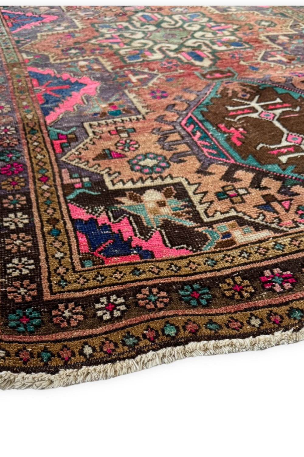 'Ware' Vintage Persian Runner - 3'2.5