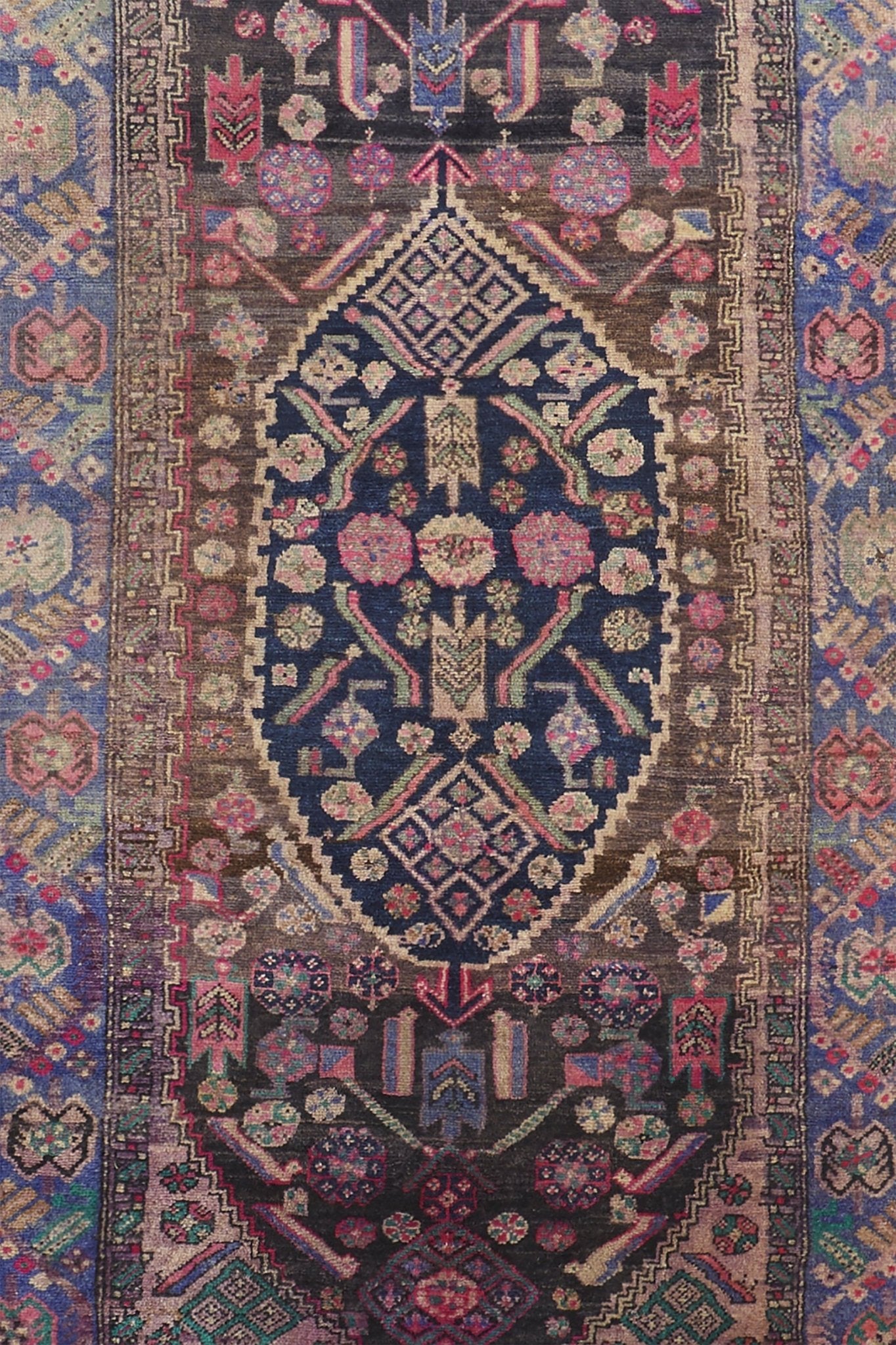 Wildflower Turkish Vintage Area Rug - 4'2.5