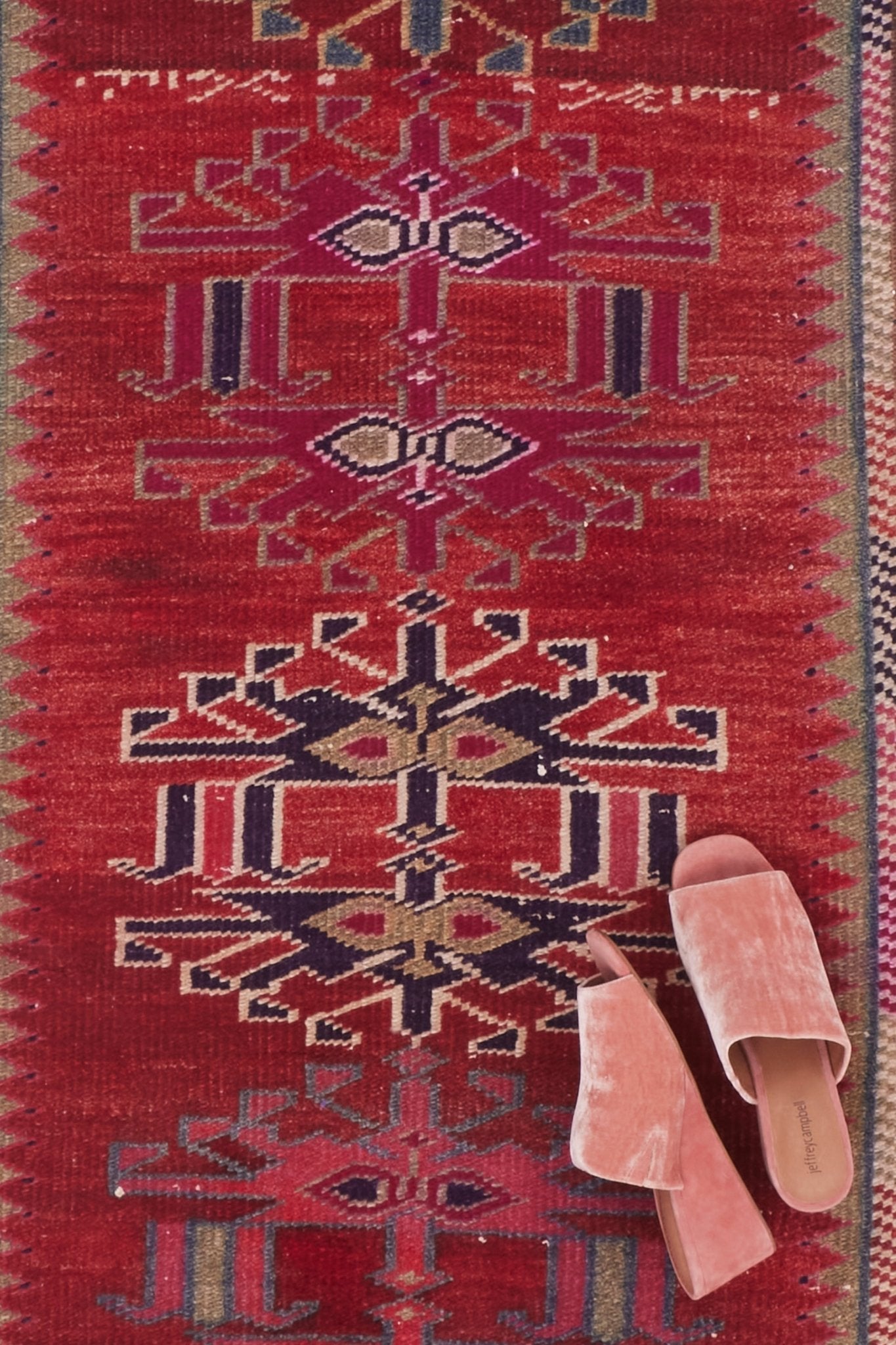 'Willow' Turkish Vintage Runner - 2'4.5