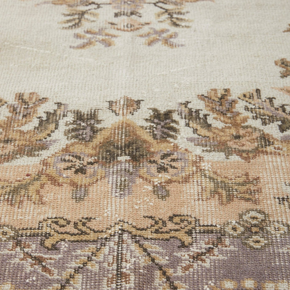 
                  
                    'Alma' Distressed Vintage Oushak Area Rug - 4'2'' x 7'1'' - Canary Lane
                  
                