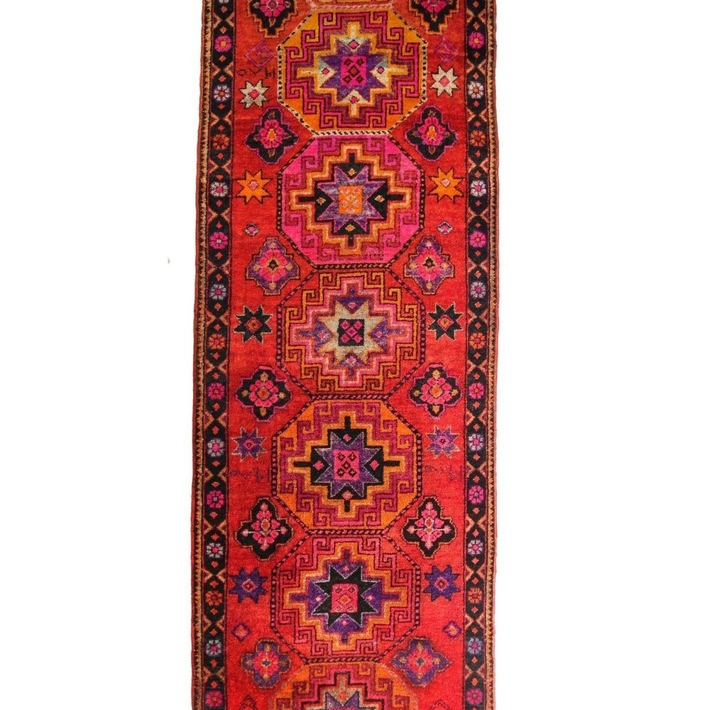 'Amaryllis' Oversized Turkish Runner - 3'10'' x 12'3'' - Canary Lane