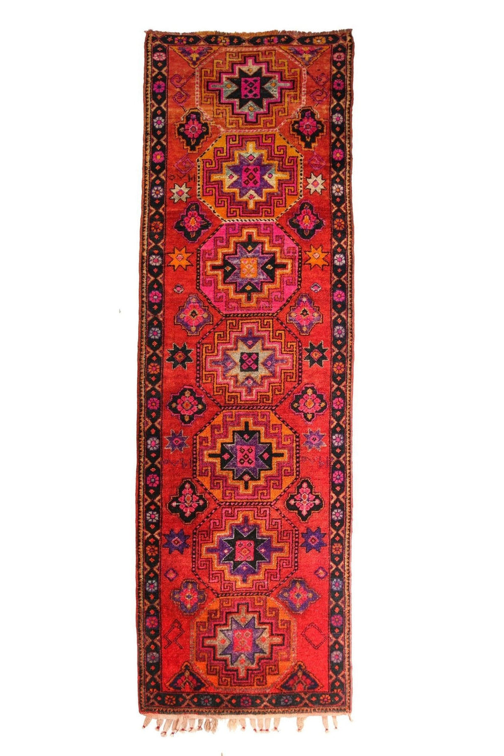 'Amaryllis' Oversized Turkish Runner - 3'10'' x 12'3'' - Canary Lane