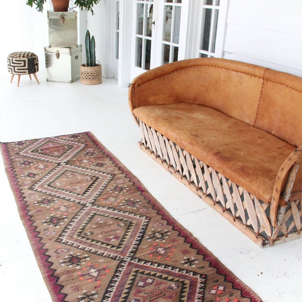 
                      
                        'Andie' Vintage Kilim - 2'8" x 7'11" - Canary Lane
                      
                    