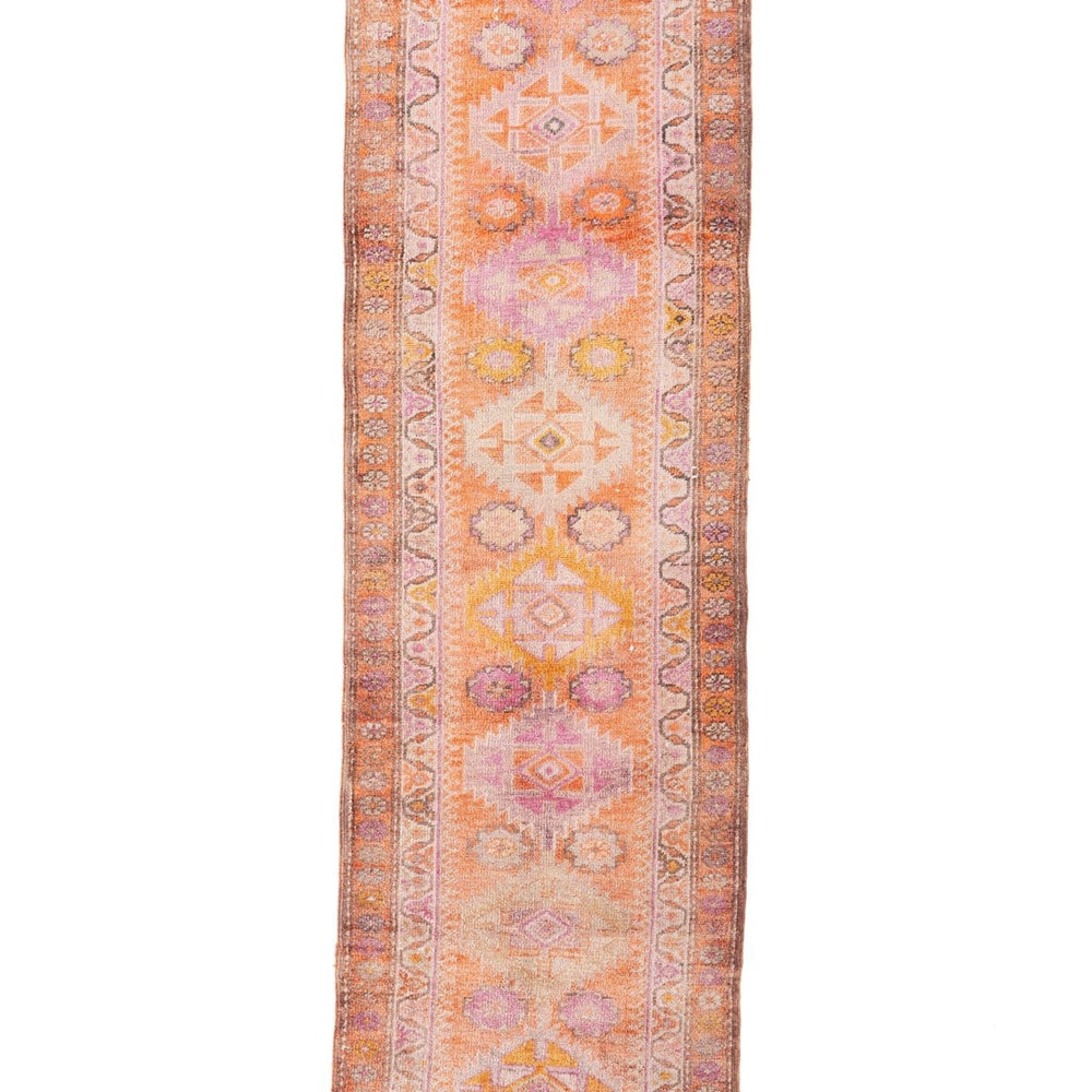 'Anne Bonny' Turkish Runner Rug - 2'10'' x 10'8'' - Canary Lane