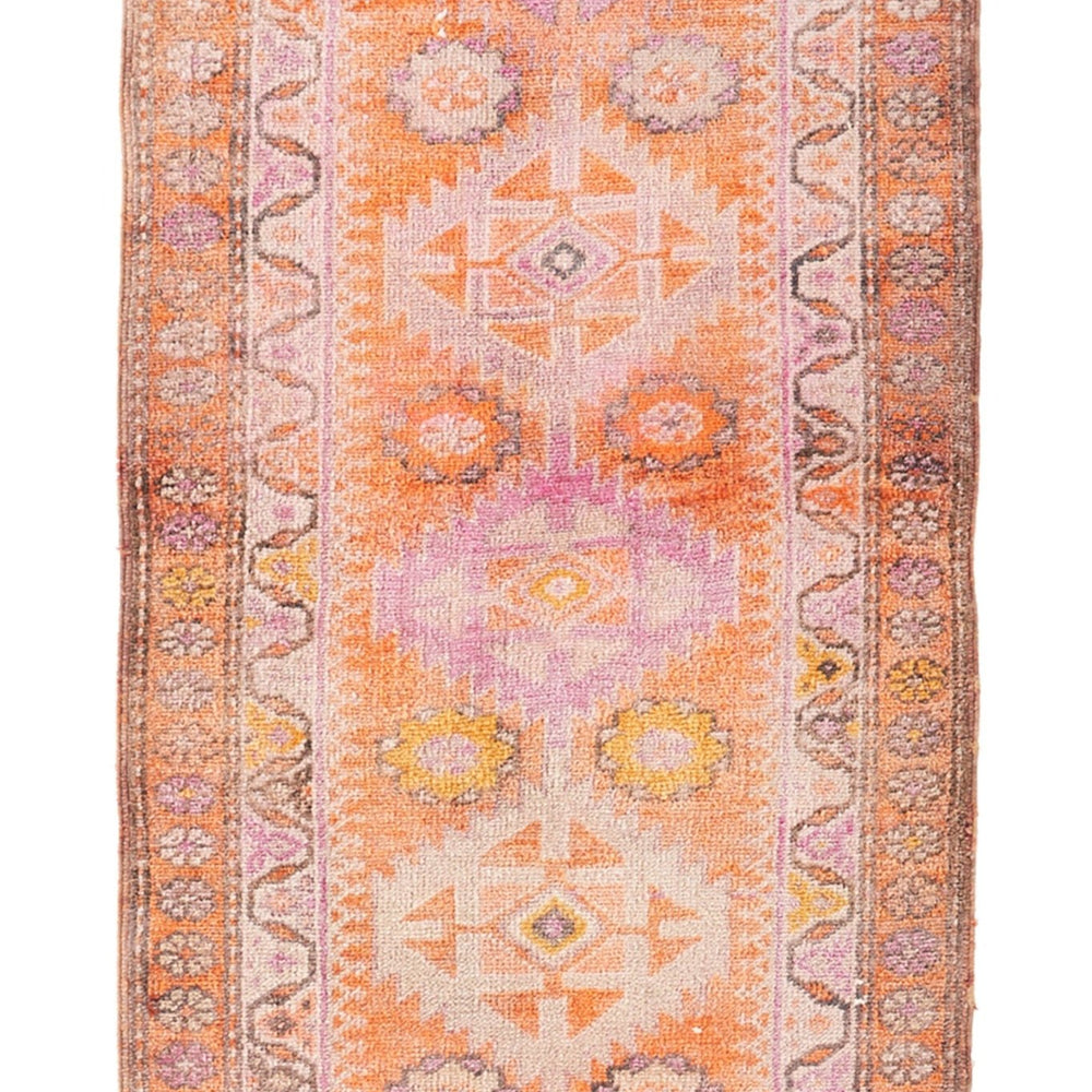 'Anne Bonny' Turkish Runner Rug - 2'10'' x 10'8'' - Canary Lane