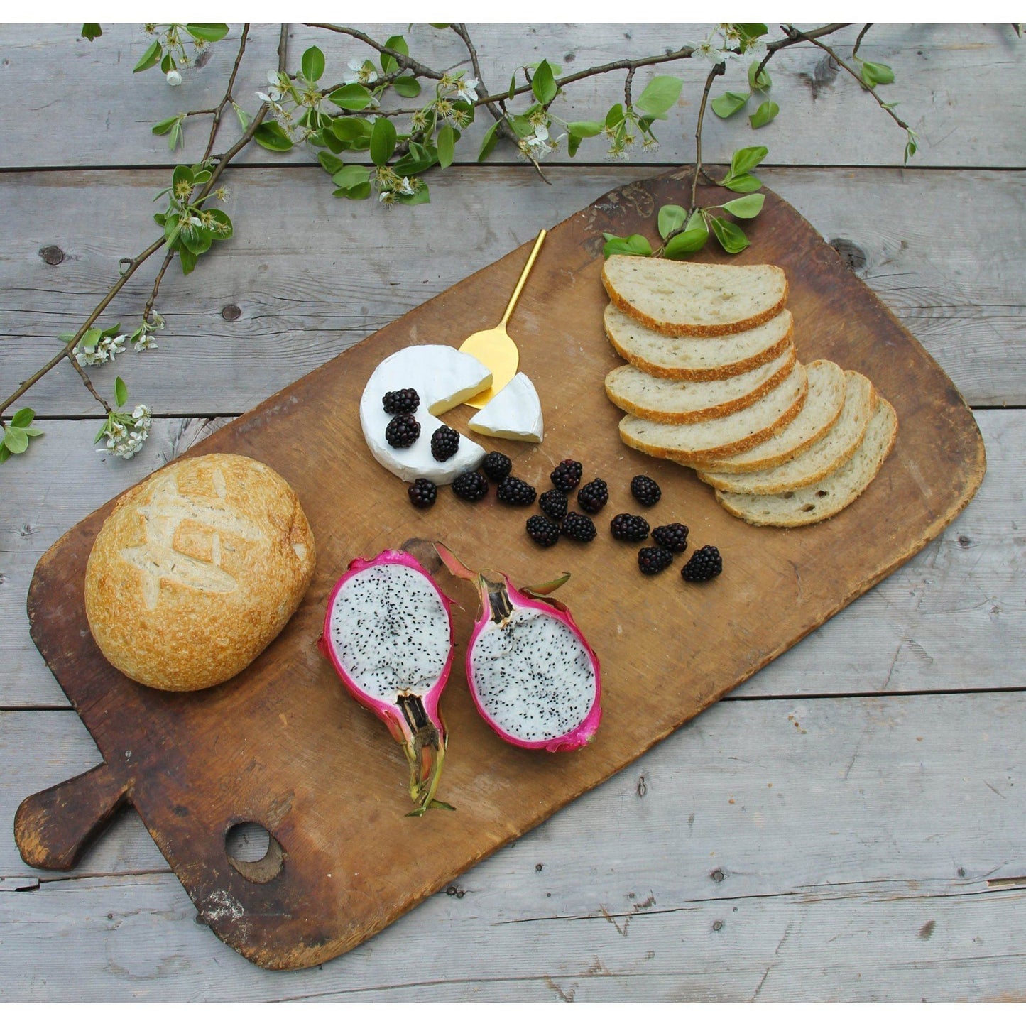 Antique Turkish Bread Board - Canary Lane