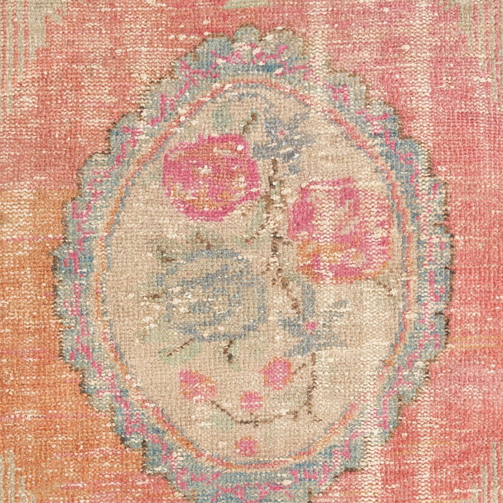 'Antoinette' Faded Oushak Small Accent Rug - 3'4'' x 5'5'' - Canary Lane