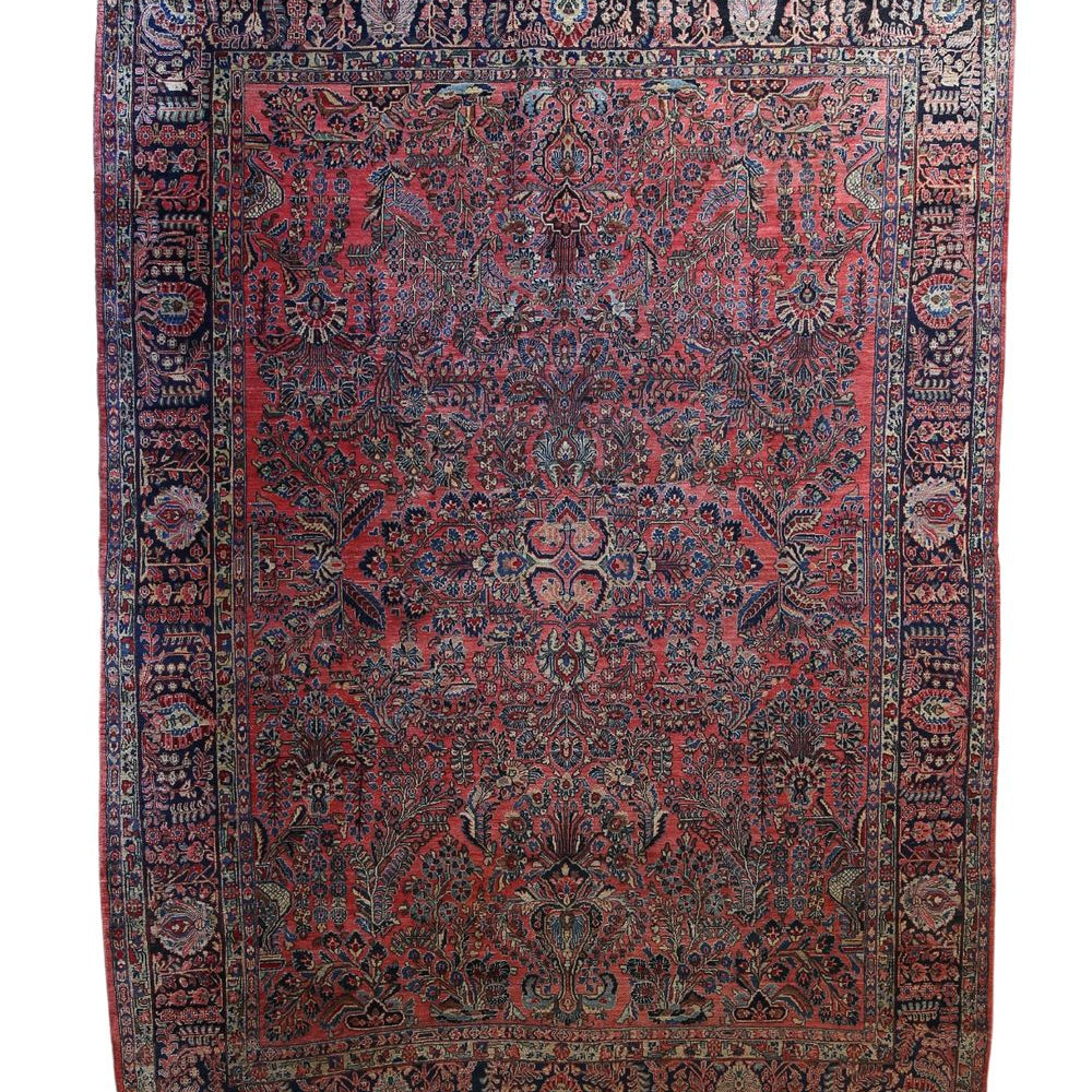 'Arbor' Vintage Persian Rug - 8'5'' x 12'2'' - Canary Lane