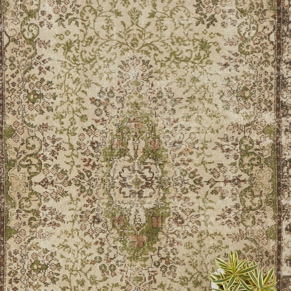 
                      
                        'Aries' Turkish Vintage Area Rug - 6'4" x 10'8" - Canary Lane
                      
                    