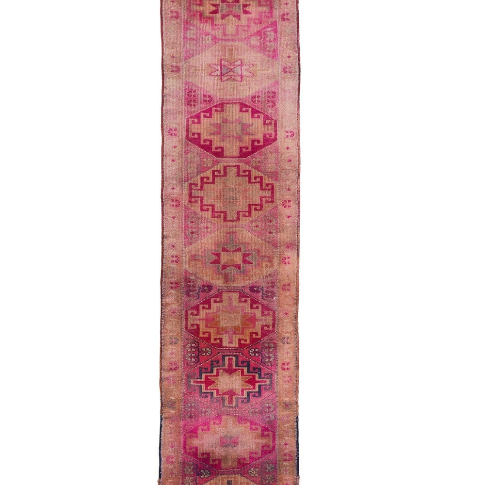 'Berry' Turkish Ombré Runner Rug - 2'9" x 13'10" - Canary Lane