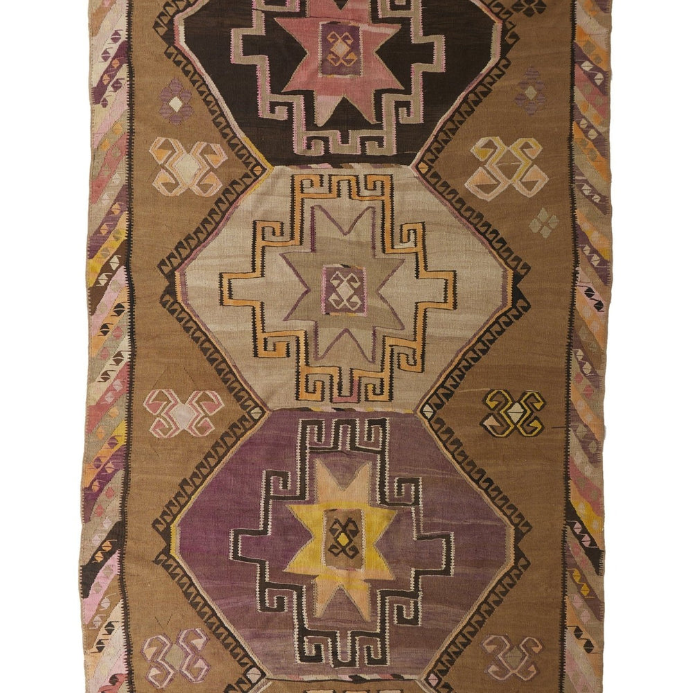 
                      
                        'Beverly' Vintage Turkish Kilim - 6'5" x 12'6" - Canary Lane
                      
                    