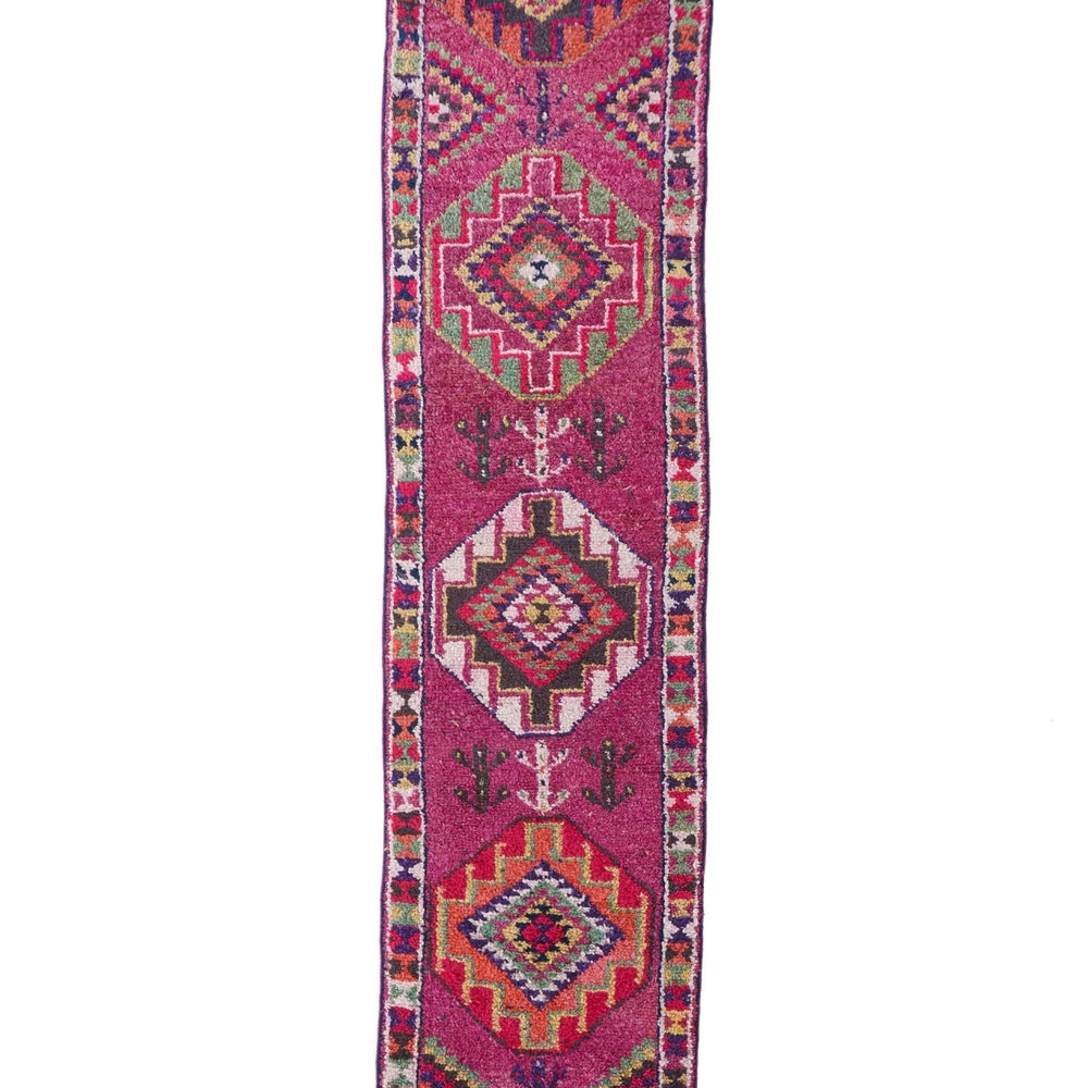 
                  
                    'Bisbee' Turkish Vintage Runner - 2'10" x 13'6" - Canary Lane
                  
                