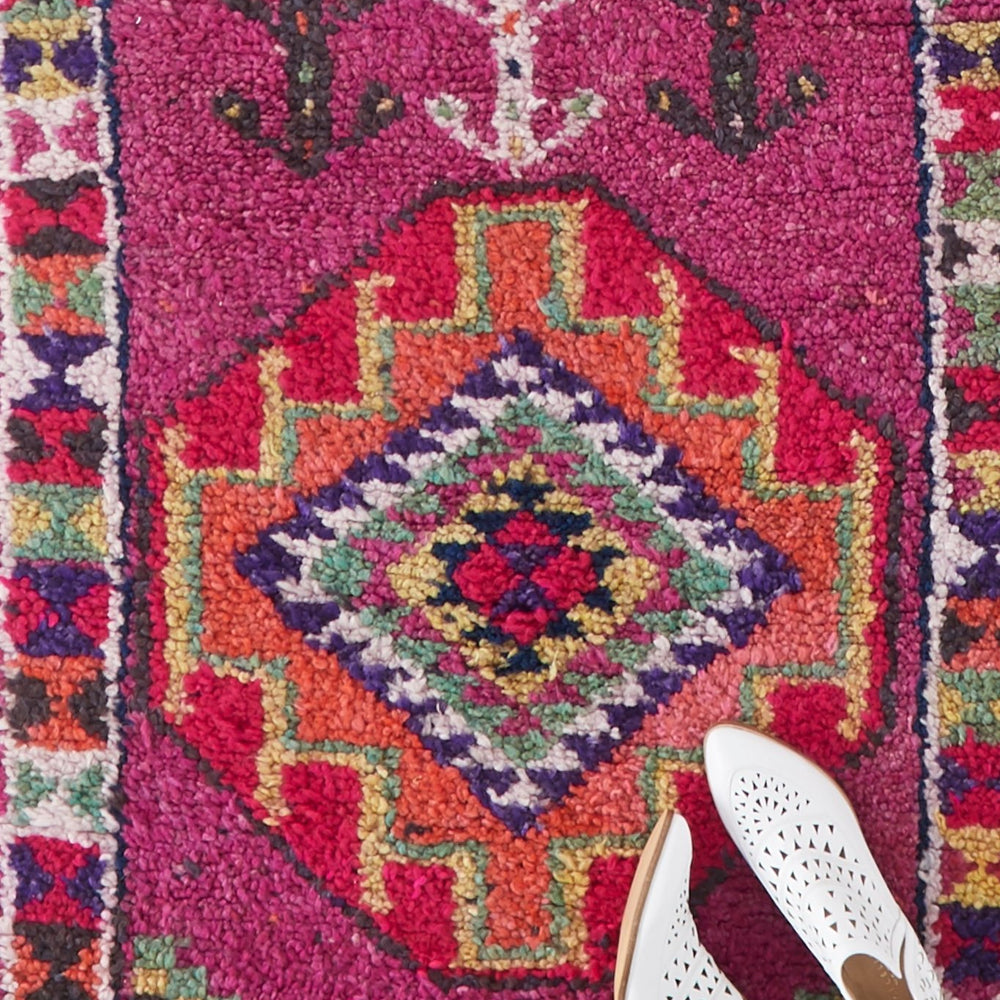 
                  
                    'Bisbee' Turkish Vintage Runner - 2'10" x 13'6" - Canary Lane
                  
                