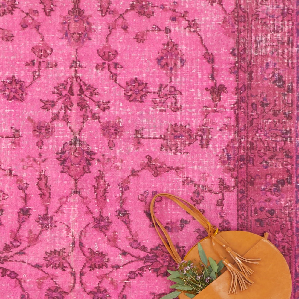 
                  
                    'Bliss' Vintage Oushak Area Rug - 4'11'' x 7'10'' - Canary Lane
                  
                